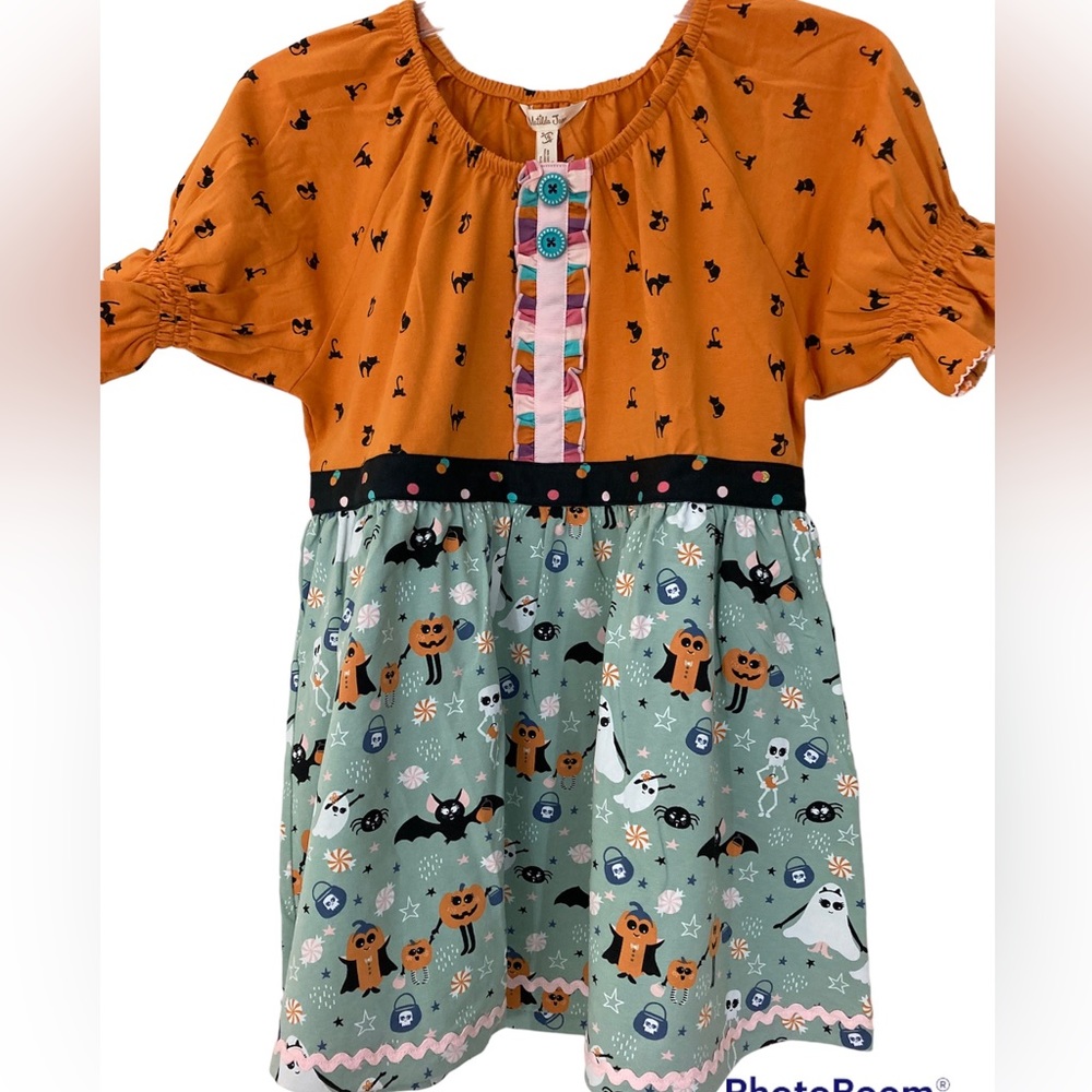 Matilda Jane Wonderment Fa Boo Lous Dress Size 16 NWT Halloween.